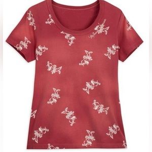 NWT Disney Minnie Mouse Shirt With Embroidery Size XL